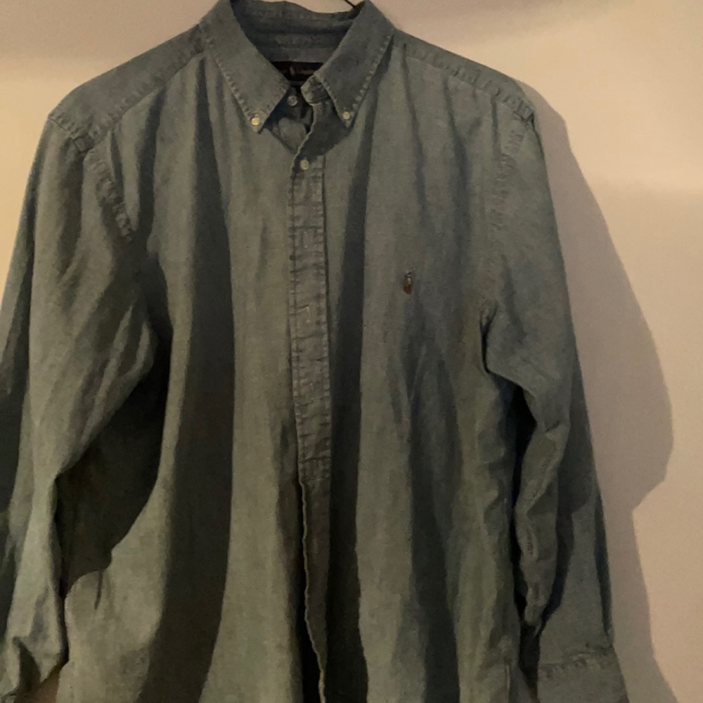 Denim Ralph Lauren casual button down shirt